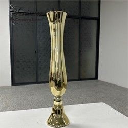 Accessories Decoration Vase For Wedding Table Decoration Clear Glass Flower Vase 77cm