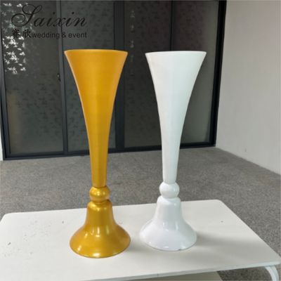 Wedding White Flower Vase Decoration Glass Crystal Table Centerpiece Tall Stand 80cm 100cm