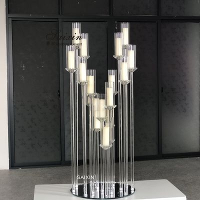 18 Arms Crystal Chandelier Candle Holder Christmas Tree 145cm