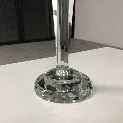 9  Candle Crystal Glass Candelabra  Centerpieces Table Decoration 120cm