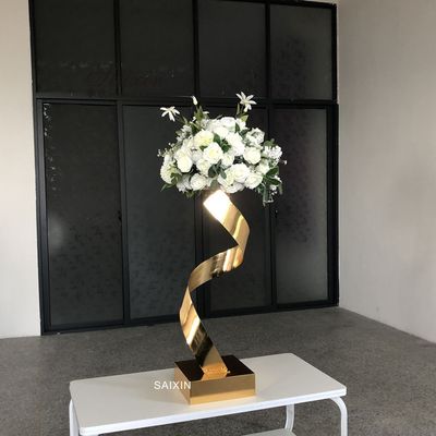 ZT-364 flower ball wedding metal gold stands flower stand for table centerpieces