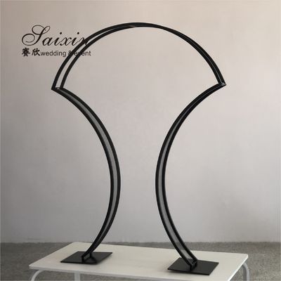 140CM Black Iron Stand For Flower Decoration Metal Wedding Table Centerpieces Arranging