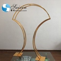 140CM Black Iron Stand For Flower Decoration Metal Wedding Table Centerpieces Arranging