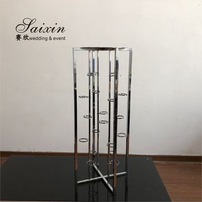 ZT-502G wedding  candlestick holder centerpiece candle holder stand for wedding party decor