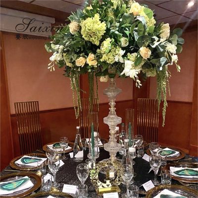 ZT-370 New wedding table decoration centerpiece pillar flower arrangement stands