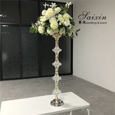 ZT-370 New wedding table decoration centerpiece pillar flower arrangement stands
