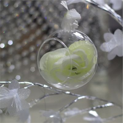 Wholesale cheap glass  hanging ball candle holder lantern for event Christmas decoration
