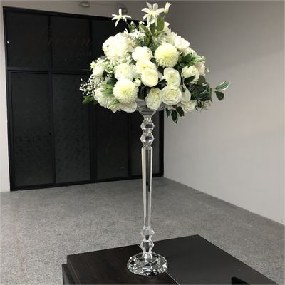 ZT-115 High quality Crystal flower stand Centerpieces for Wedding Table