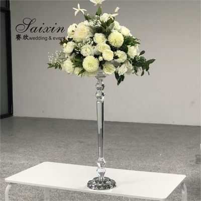 ZT-115 High quality Crystal flower stand Centerpieces for Wedding Table