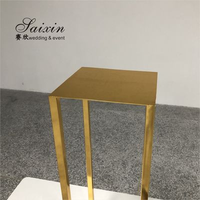 Factory wholesale event  home decor  aisle metal wedding flower stand for centerpieces