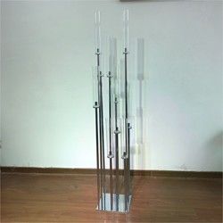 wholesale floor standing metal candle holders for event decor