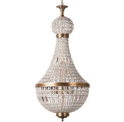 Shade Crystal Chandelier Lamp Decoration Wedding Event Stage 116cm