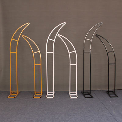 Wedding Decoration Backdrop Arch Set Cowhorn Door Wedding Artifical Flower Support Arch Backdrop