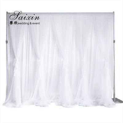 SX-390 Wholesale 3m*6m strong portable wedding stag decoration backdrop drape pipe stands