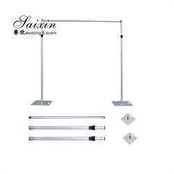 SX-390 Wholesale 3m*6m strong portable wedding stag decoration backdrop drape pipe stands