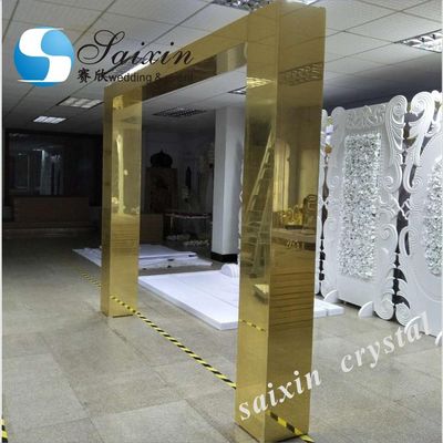 ZT-220H Wedding event decoration chuppah acrylic mandap pillars