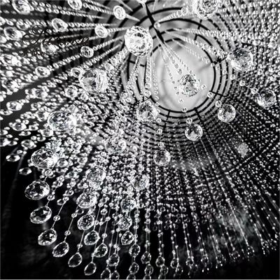 30-40mm Faceted Cut Clear Glass Crystal Ball Prism Pendant Hotel Decoration Beautiful Crystal Accessories