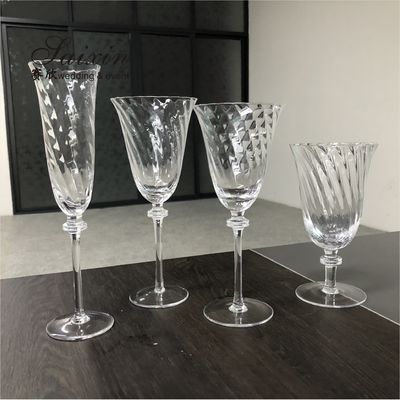 SX-G011 Water Glass Cup Custom Color Whiskey  Champagne Drinking Glasses For Wedding Home Decor