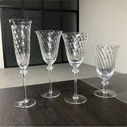 SX-G011 Water Glass Cup Custom Color Whiskey  Champagne Drinking Glasses For Wedding Home Decor